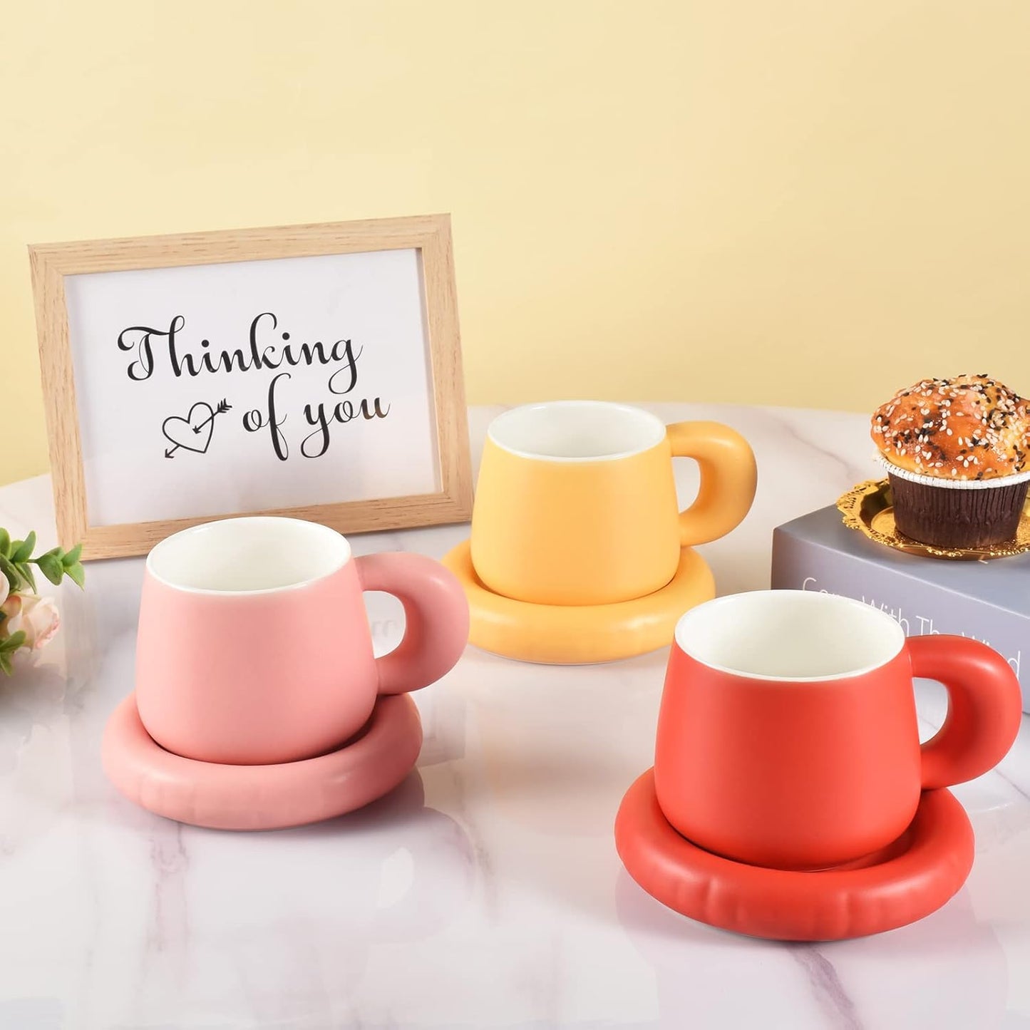 Belly Cup with Fat Handle Design