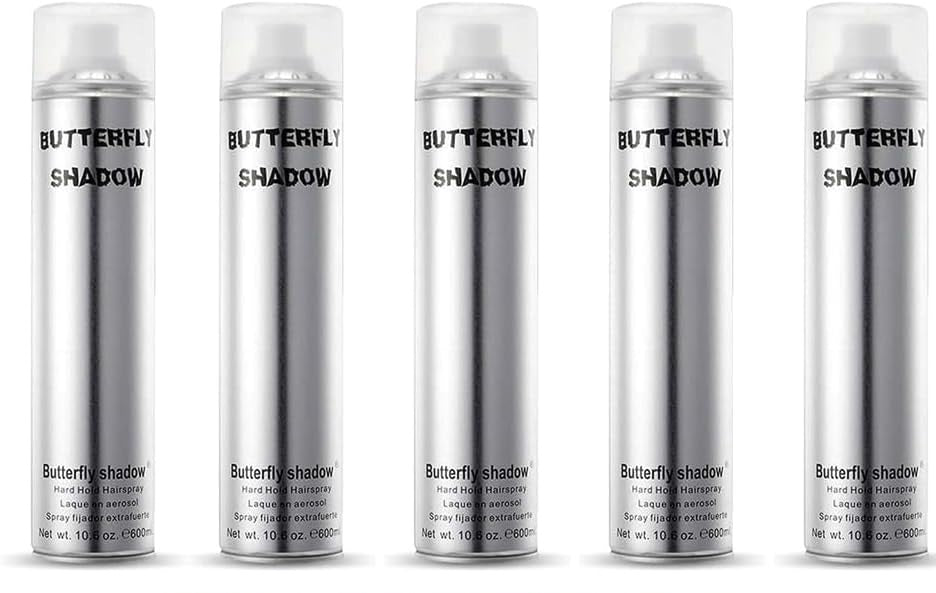 BUTTERFLY HAIR SPRAY (600ML) 4 PC + 1 PC FREE !