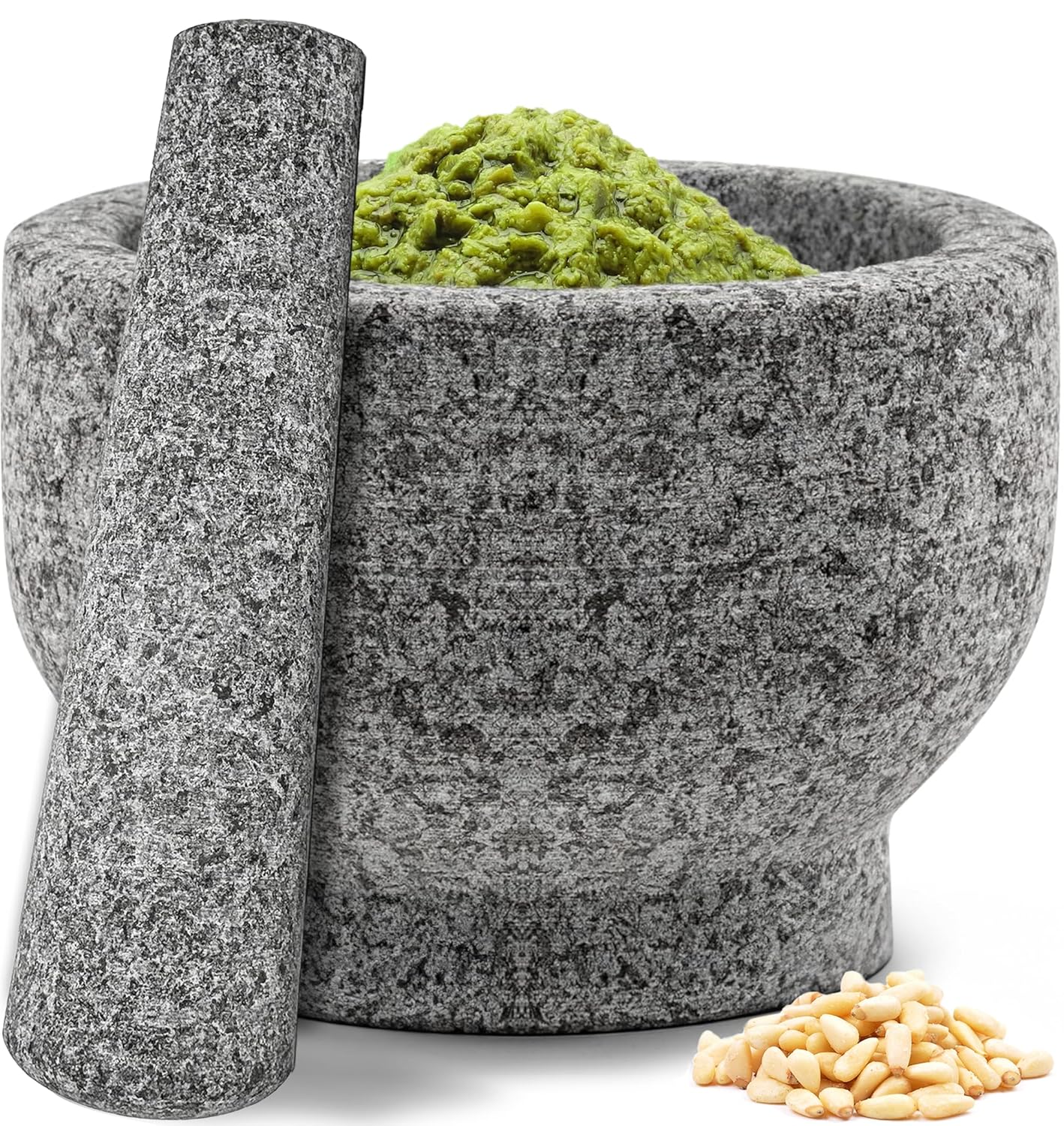 Heavy-Duty Granite Pestle & Mortar