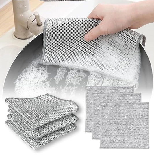 Non-Scratch Dishwashing Scrub Cloth
