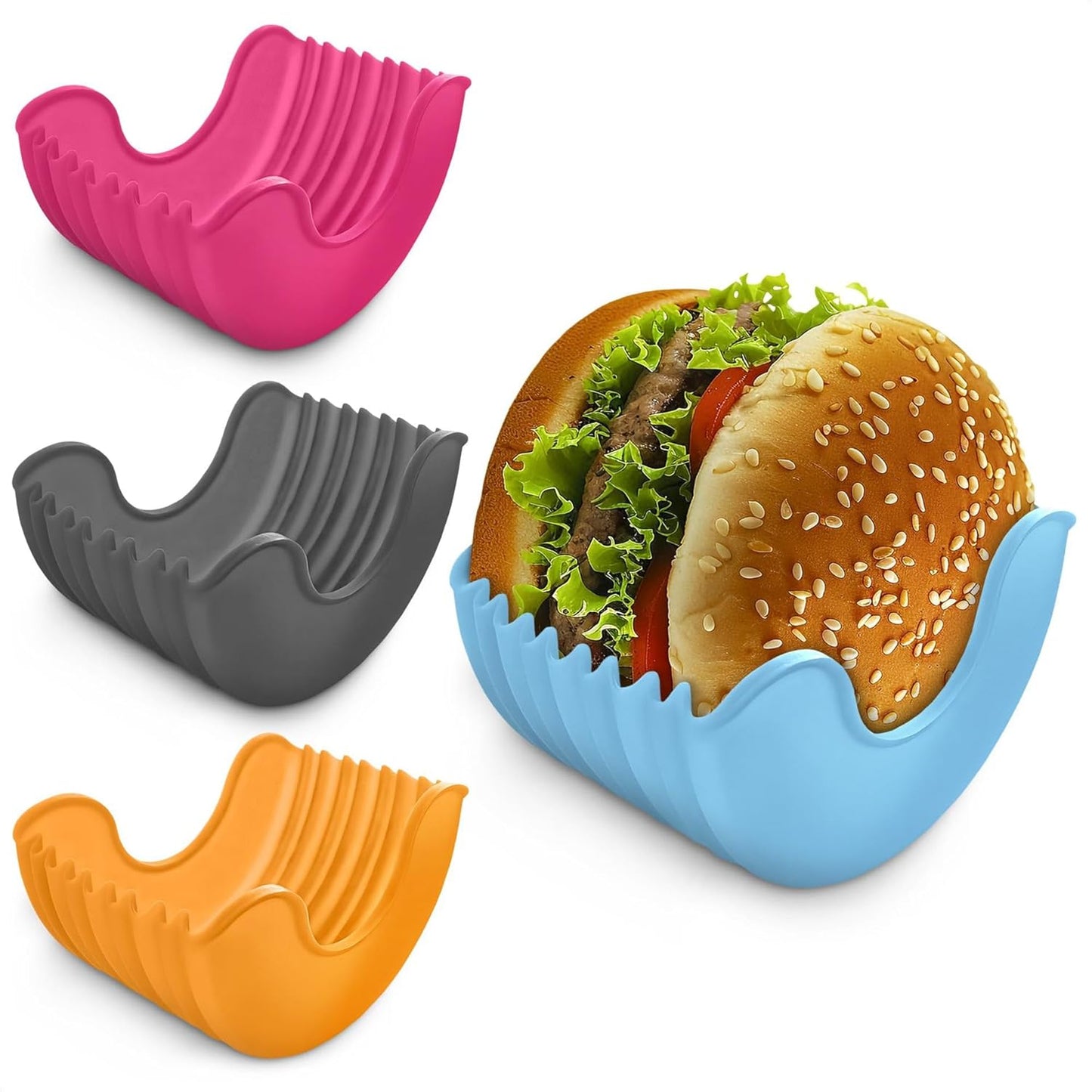 Burger Holders, Reusable 4 PC