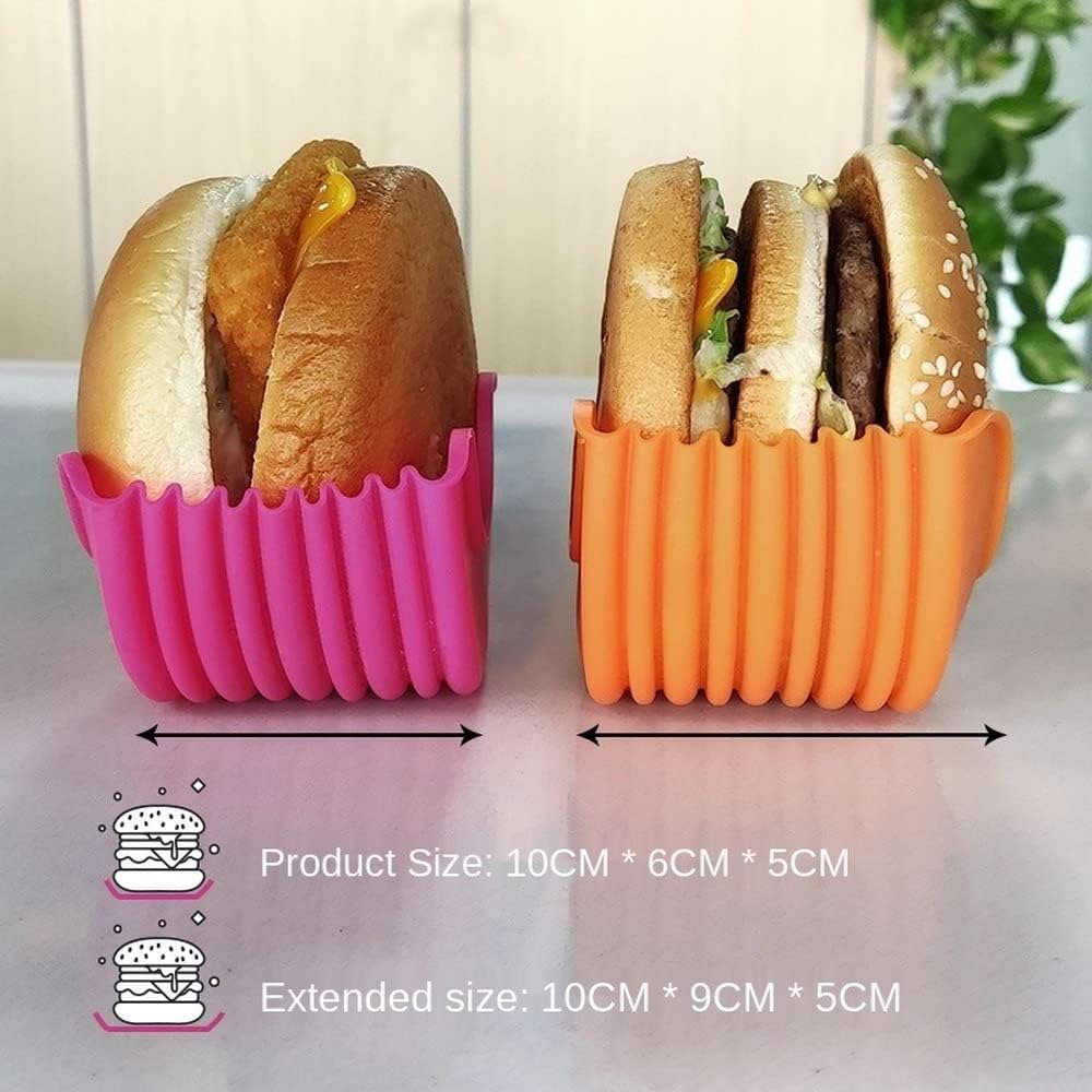 Burger Holders, Reusable 4 PC