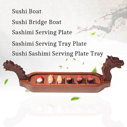 Dragon-Themed Sushi Boat