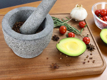 Heavy-Duty Granite Pestle & Mortar