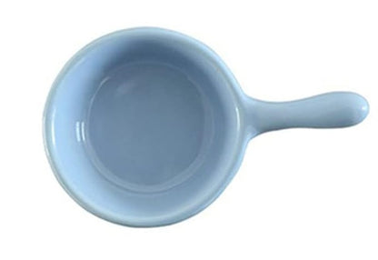 Mini ceramic plates solid color sauce dish
