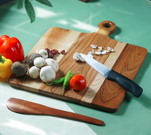 Wood Cutting & Serving Board – Durable Chopping Board