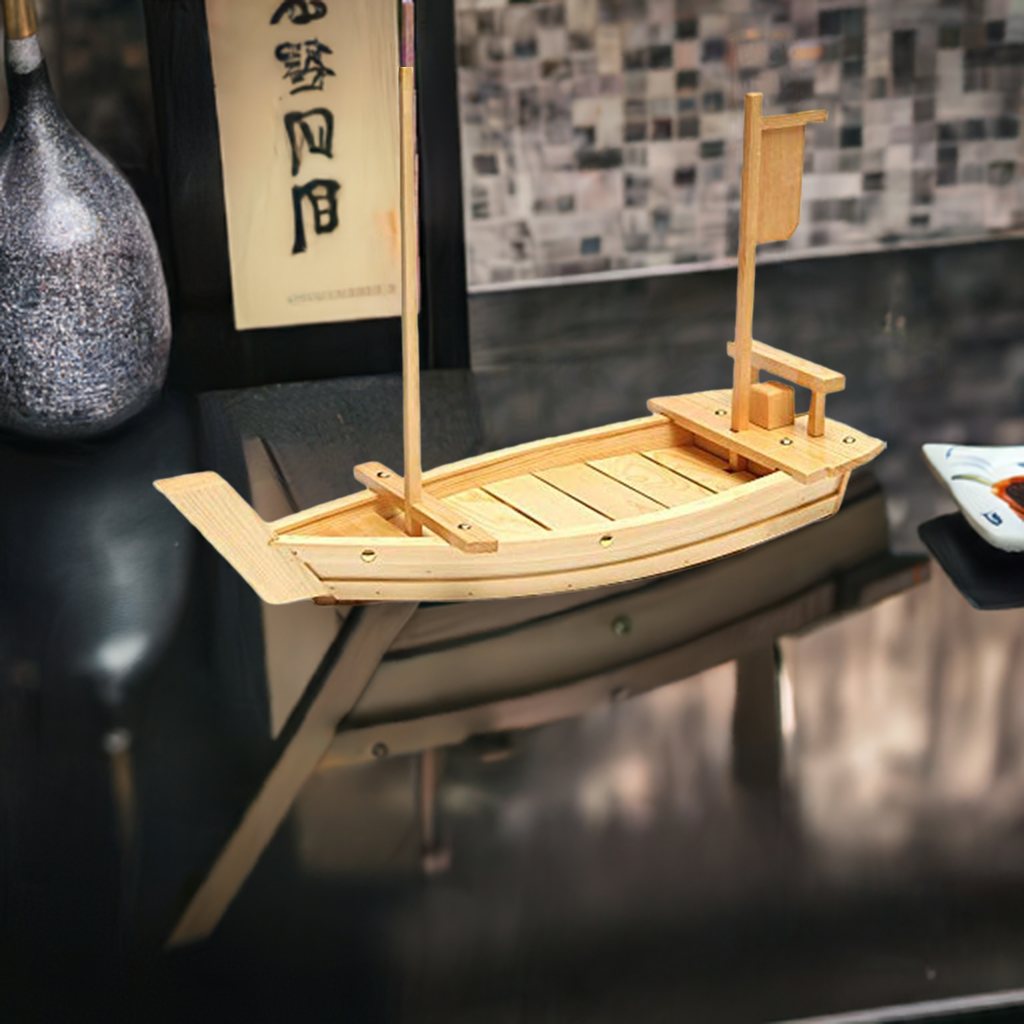 Natural Bamboo Sushi Boat